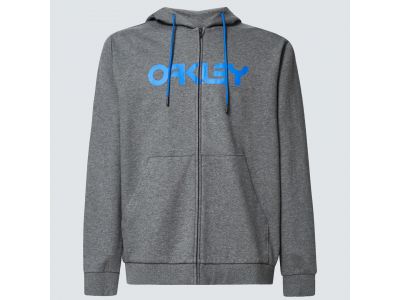 Oakley TEDDY FULL ZIP HODDIE pulóver, új, sportos szürke/ózon