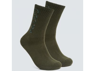 Oakley B1B SOCKS 2.0 ponožky NDB/Green Brush Camo (3 balení)