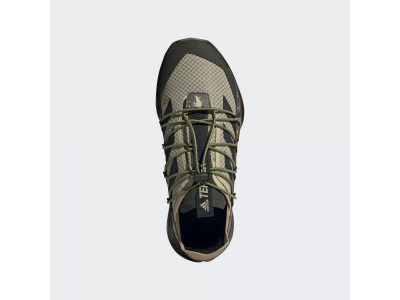 adidas TERREX VOYAGER 21 shoes, core black/solid green/cardboard