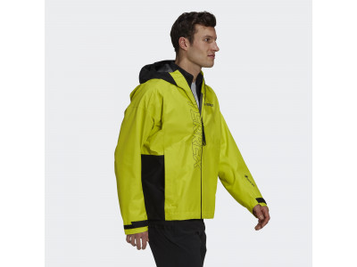 adidas TERREX Gore-Tex Paclite jacket, acid yellow/black