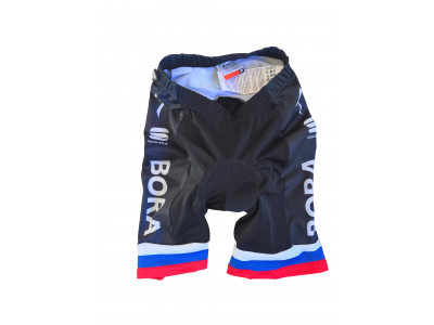 Sportos gyerek rövidnadrág Bora-Hansgrohe szivárványszínű/trikolor