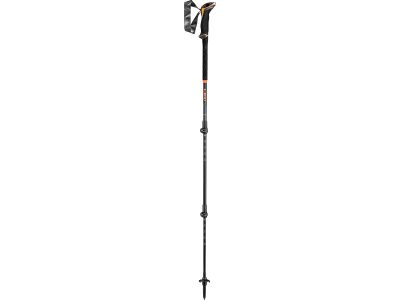 Leki Sherpa Lite poles, 100-135 cm, orange/black