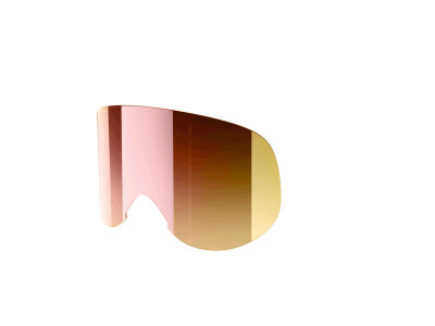 POC Lid Clarity replacement glass, clarity/spektris rose gold
