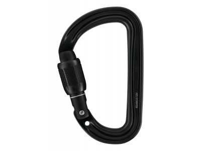 Petzl SMD TRIACT LOCK carabiner with automatic safety, black