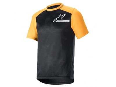 Koszulka rowerowa Alpinestars ALPS 4.0 czarna/mandarynkowym/białym