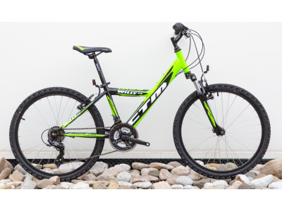 CTM WILLY 2.0 black / reflective green, model 2019