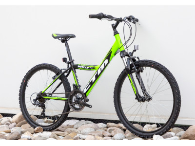 CTM WILLY 2.0 black / reflective green, model 2019