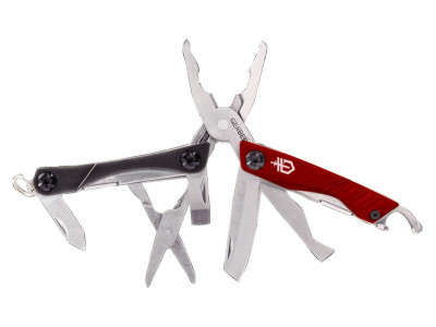 Gerber DIME multitool, pliers, 12 functions, red