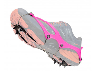 NORTEC Trail 2.1 chain crampons, pink