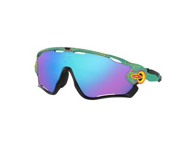 Oakley Jawbreaker glasses, splatter celeste/Prizm Sapphire