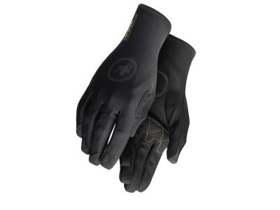 Assos SPRING FALL EVO Handschuhe, schwarze Serie