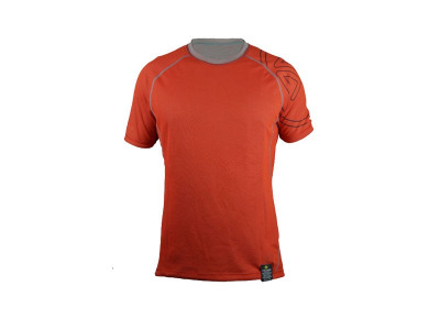 Tričko Polaris Switch Baselayer SS, šedo-oranžové