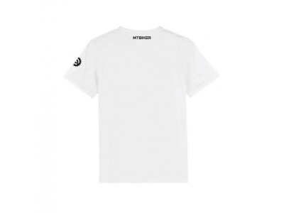 MTBIKER RIDE ON unisex t-shirt, white