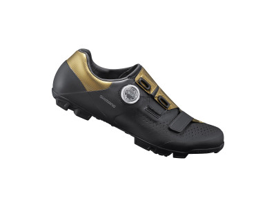 Pantofi MTB pentru bărbați Shimano SH-XC501 LTD negru/auriu