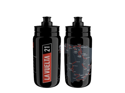 Elite FLY 550 Vuelta Map bottle, 550 ml, black