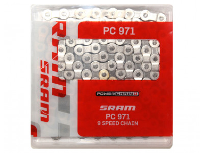 SRAM PC 971, 9-rychl. (114 článků) řetěz s Power Link spojkou