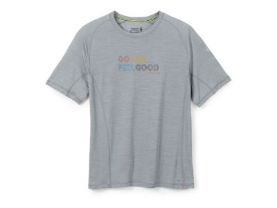 Smartwool M MERINO SPORT 120 SHORT SLEEVE light gray heather t-shirt