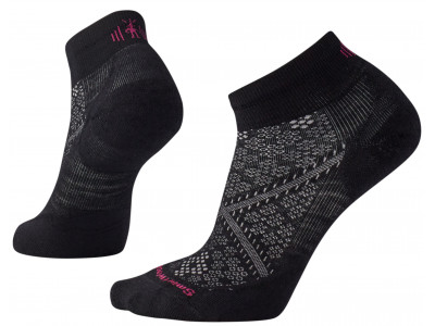 Smartwool W PhD Run Light Elite Micro women&amp;#39;s socks, black