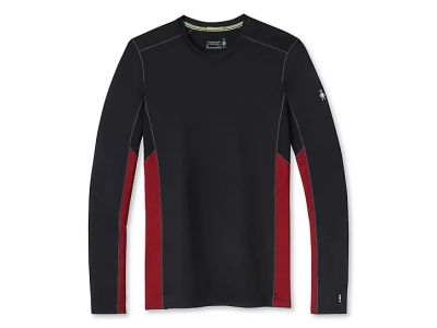Smartwool Merino Sport 150 Crew shirt, tibetan red/heather black