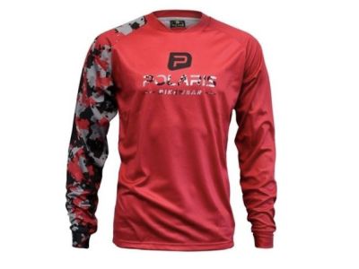 Polaris DRIFT jersey, red/black