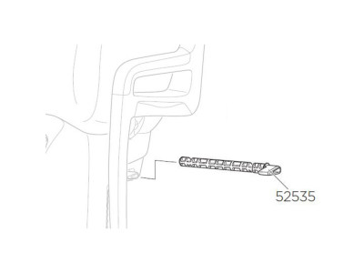 Thule Ride wzdłuż dźwigni regulacji siedzenia 1500052535