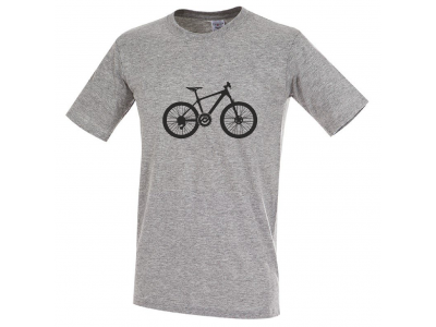 Tričko MTBIKER bike, sivé