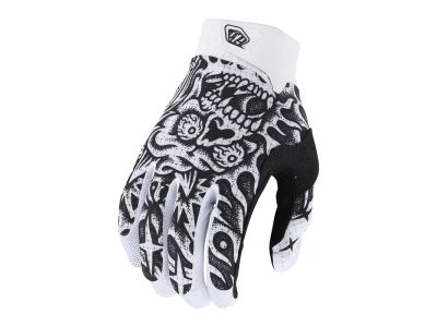 Troy Lee Designs Air rukavice, lebka demon/white/black
