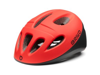 Briko FURY A14 children&#39;s cycling helmet black-red