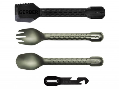 Gerber COMPLEAT utencils, 4 functions, onyx