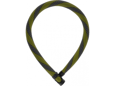 ABUS Ivera lock, chain, yellow-black