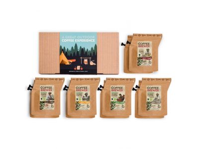The Brew Company outdoor coffee gift packaging, 10x300 ml