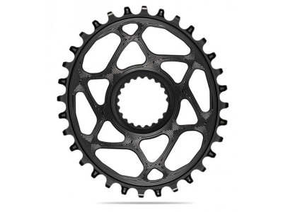absoluteBLACK OVAL chainring, Shimano XTR M9100 Direct Mount