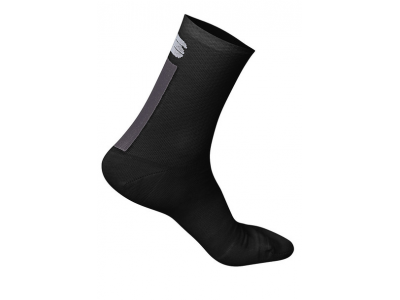 Sportful Wool 16 women&amp;#39;s socks, black/anthracite