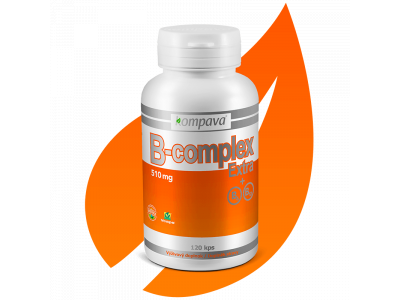Kompava B-Komplex Extra 510 mg/120 kps
