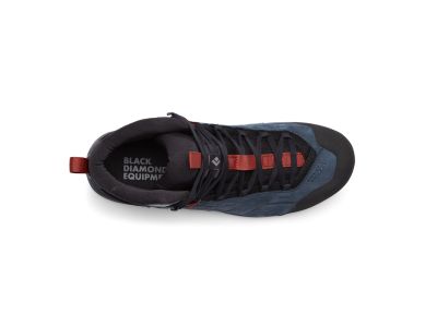 Black Diamond MISSION LEATHER MID WP shoes, Eclipse/Red Rock