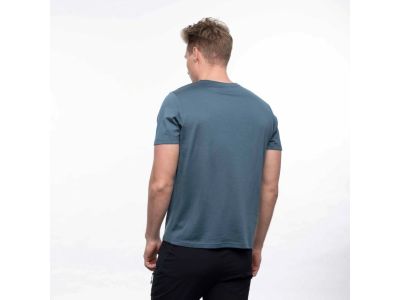 Tricou Bergans Graphic Wool, orion blue