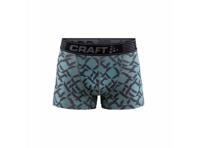 Craft Greatness 3" boxerky, modrá s potlačou