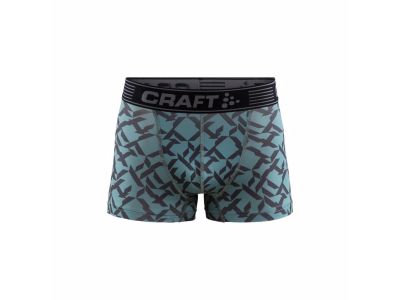 CRAFT Greatness 3&quot; Boxershorts, blau mit Aufdruck