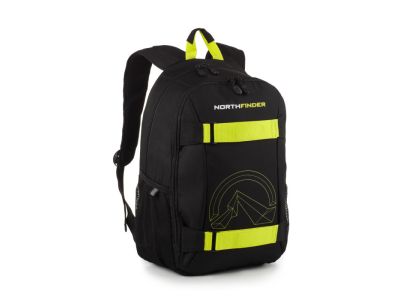 Northfinder WINKTOR hátizsák, 18 l, fekete/zöld