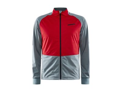 Craft ADV Storm jacket, gray/red