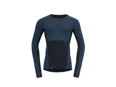 Devold Tuvegga Sport Air Merino reversible long sleeve shirt, blue