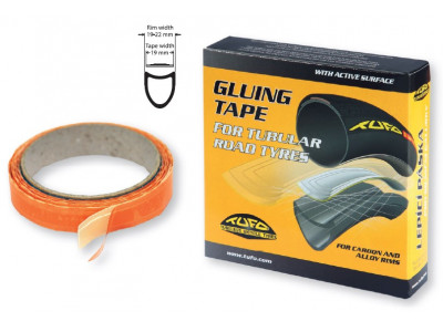 TUFO gluing tape for tubular tyres, 28&quot;
