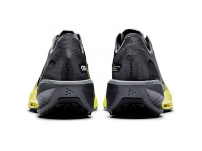 CRAFT CTM Ultra shoes, dark grey/yellow