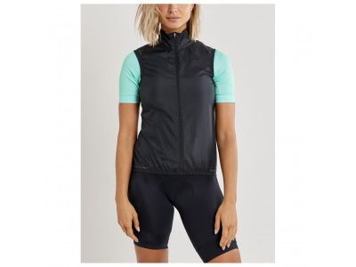 CRAFT Essence Light Wind women&#39;s vest, black