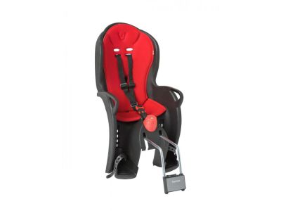 Hamax SLEEPY Kinder-Fahrradsitz, grau/rot