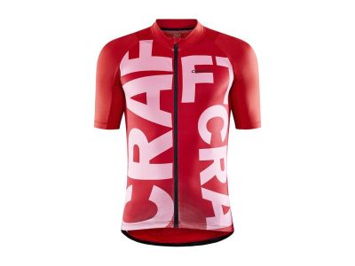 Craft ADV Endur Graphic dres, červená/ružová