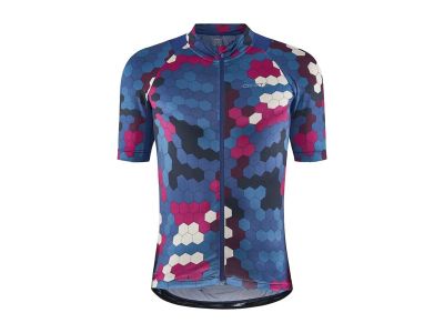 CRAFT ADV Endur Graphic jersey, dark blue/pink