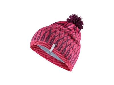 CRAFT Schneeflocke-Mütze, rosa
