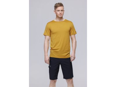 Devold Breeze Pánské vlněné tričko Žluté