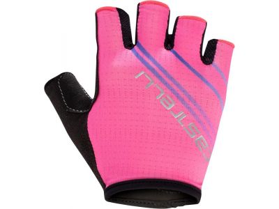 Castelli DOLCISSIMA 2W dámské rukavice, růžová neon